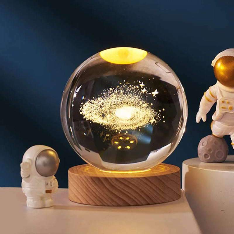 Astro World LED - Luminária de mesa Bola de Cristal